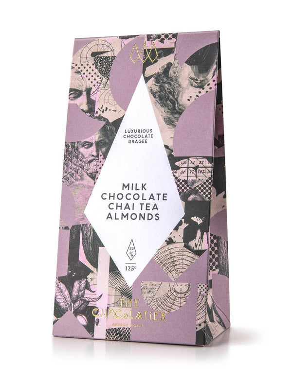 Milk Chocolate Chai Tea Almonds Dragee