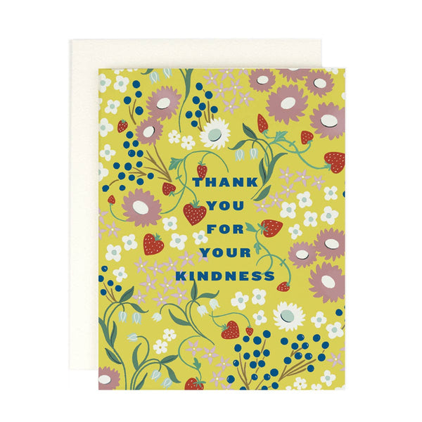 For Your Kindness Card
