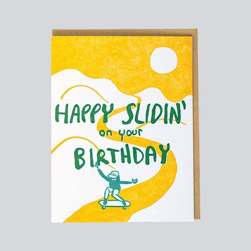 Happy Slidin' Card - DIGS