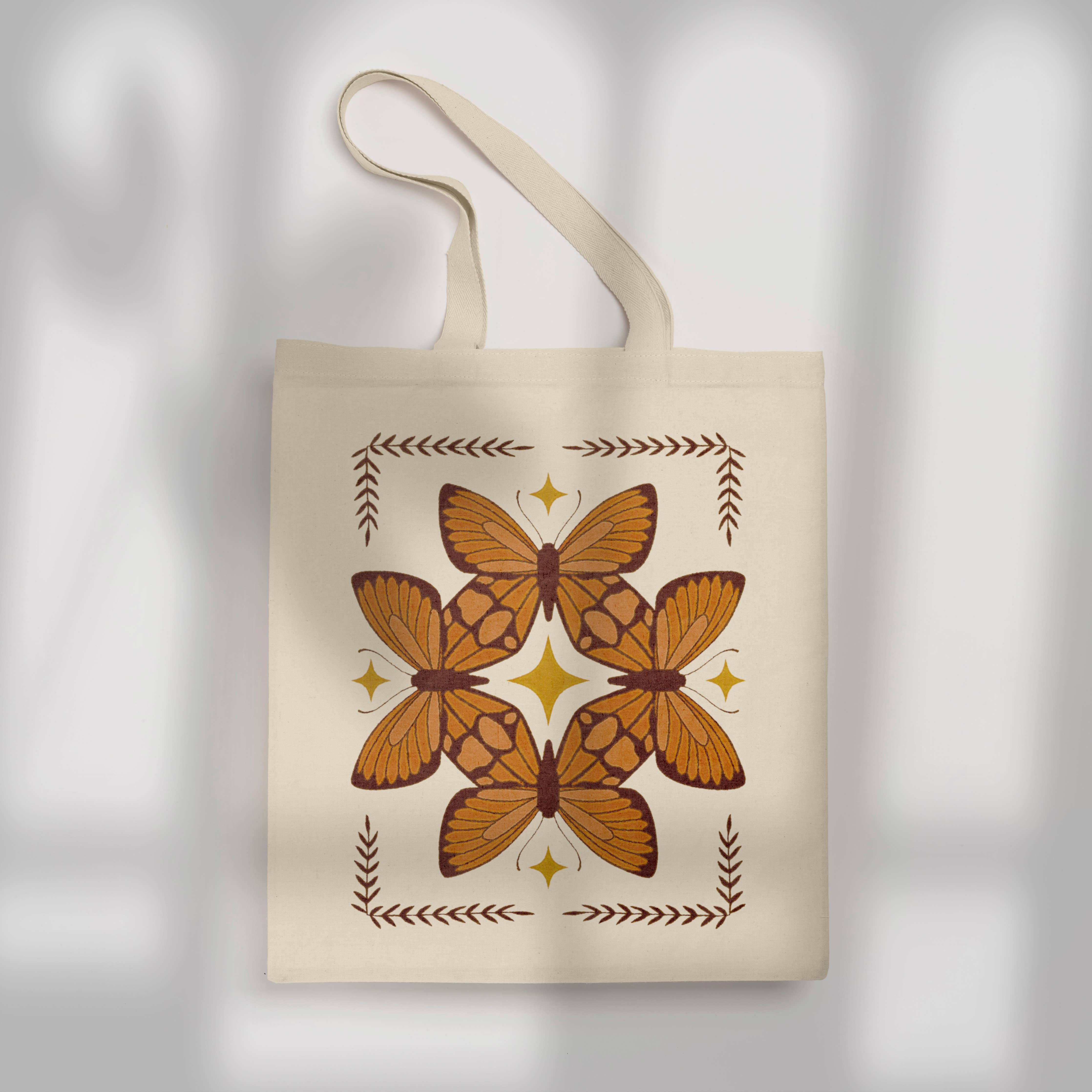 Butterfly Boho Tote