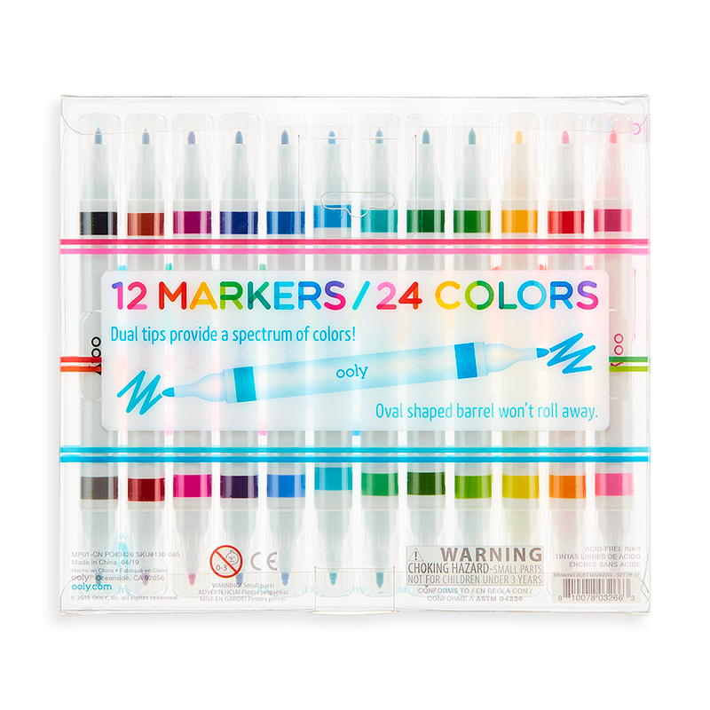 Drawing Duet Double-Ended Markers