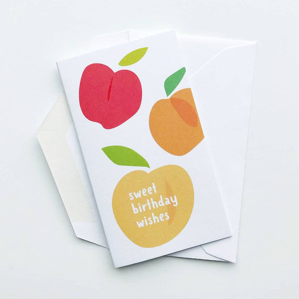 Sweet Fruit Birthday Mini Note