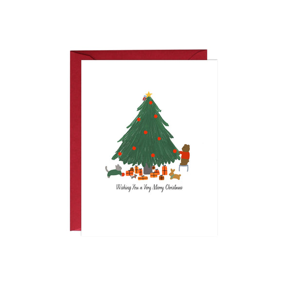 Forest Animal Holiday Card