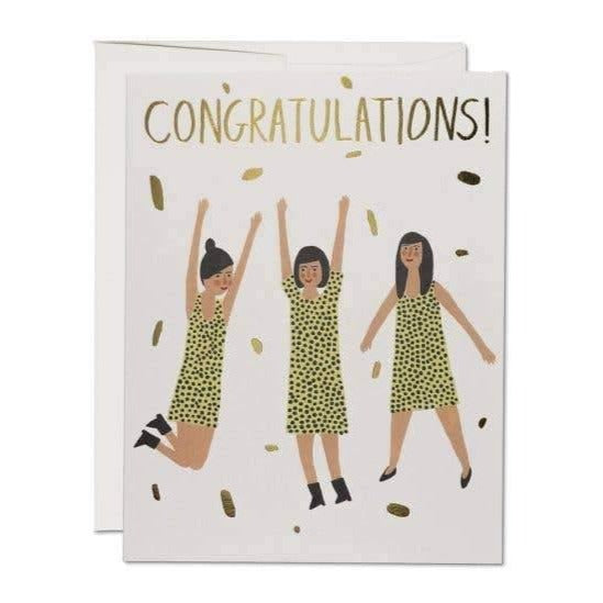 Three Women Congrats Card - DIGS