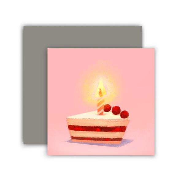 Birthday Cake Mini Card - DIGS