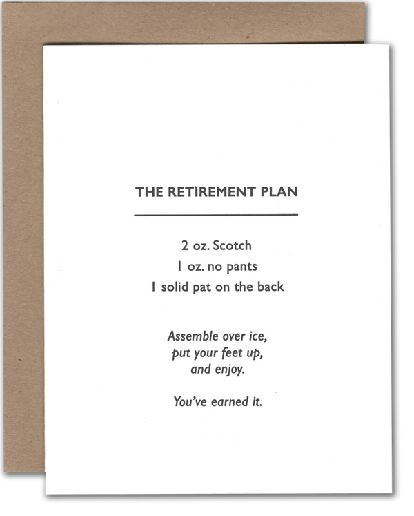 Retirement Plan Card