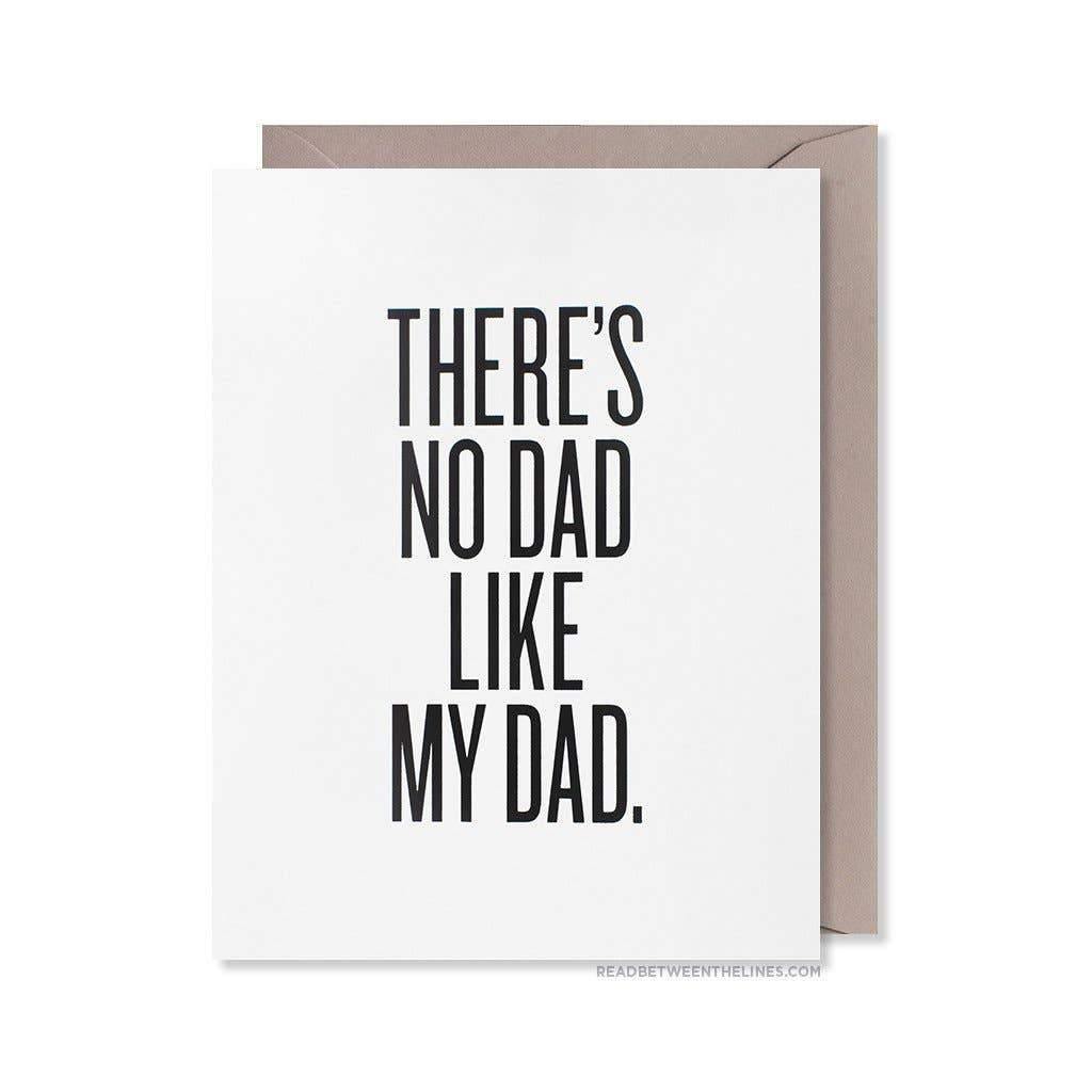 There's No Dad Like My Dad Card - DIGS