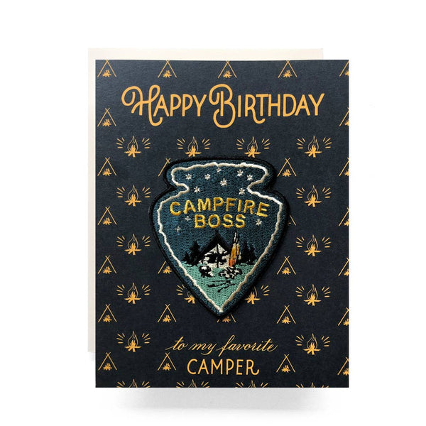 Patch & Card: Campfire Boss