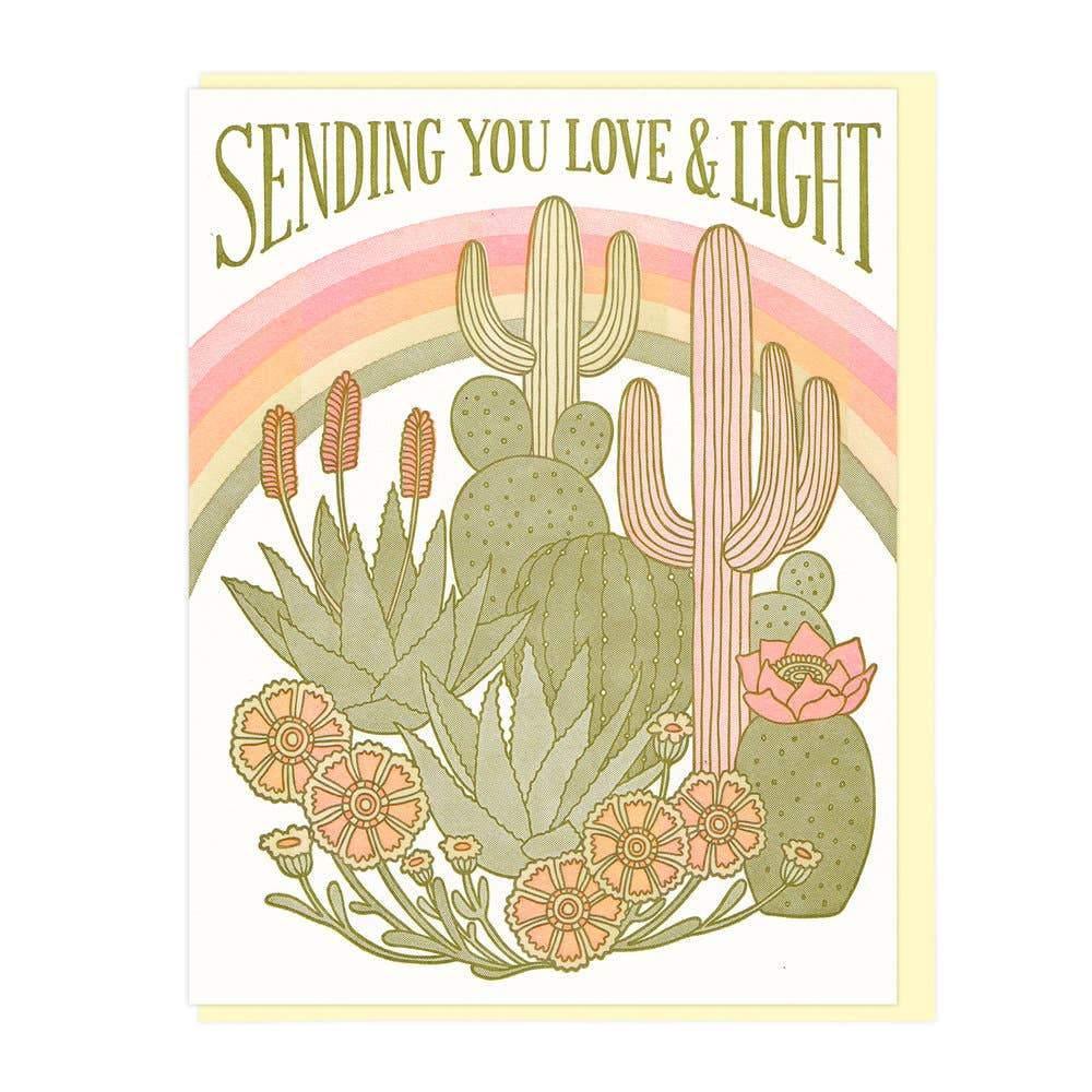 Sending You Love And Light Card - DIGS