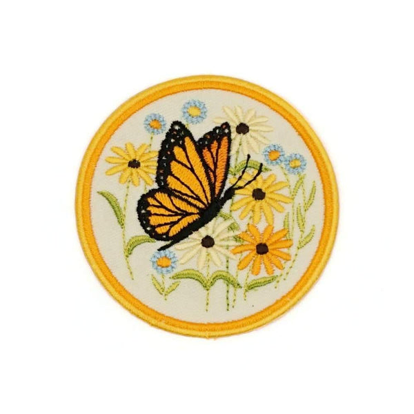 Butterfly Embroidered Patch - DIGS