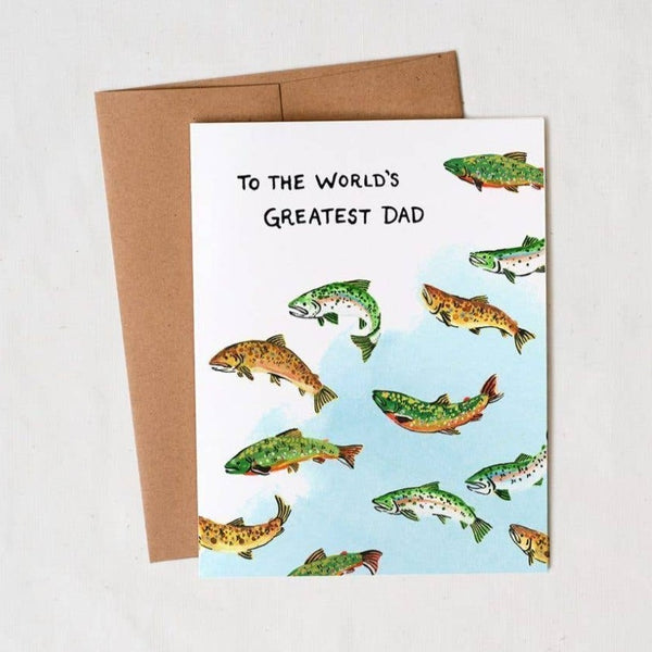 To The World's Greatest Dad Card