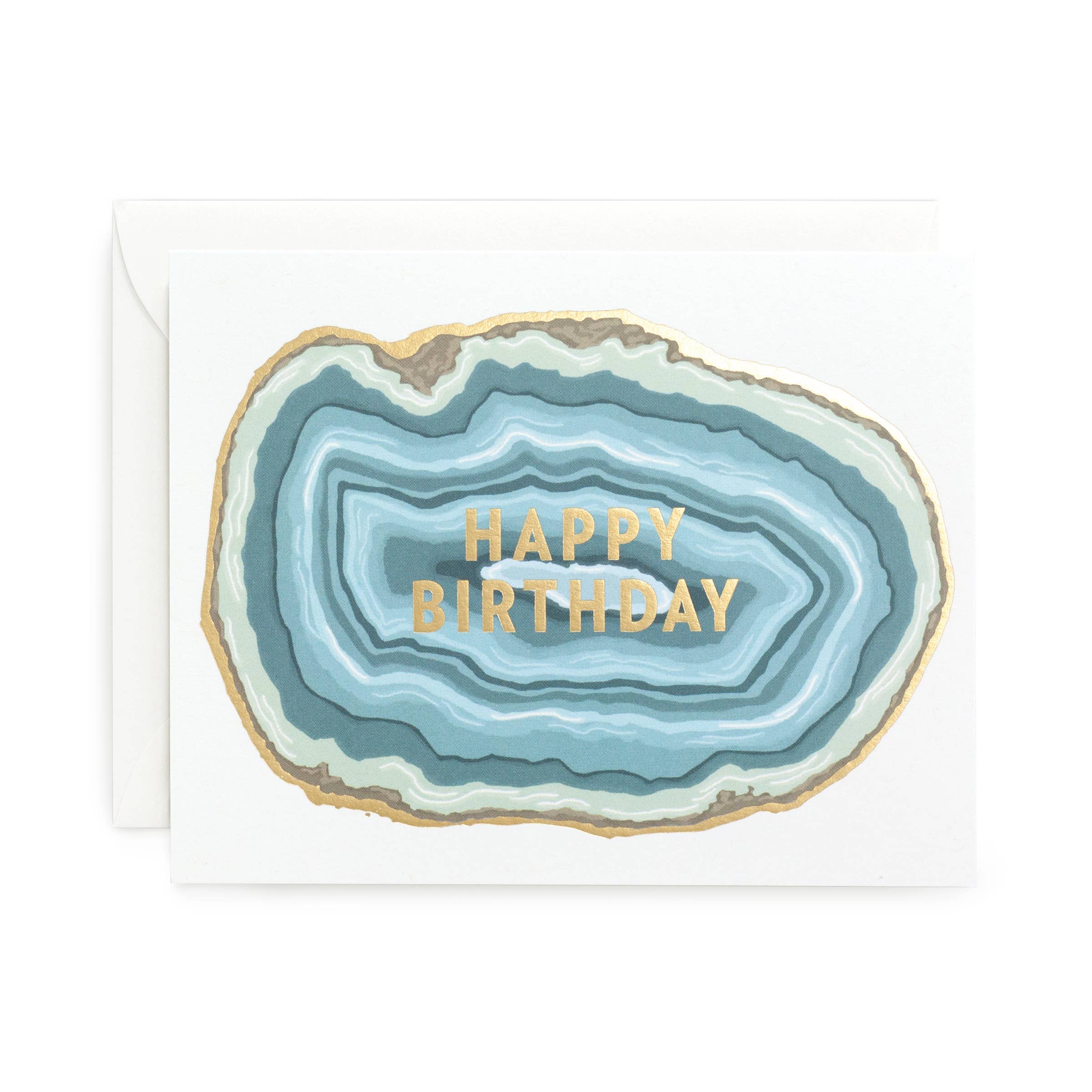 Agate Birthday Card