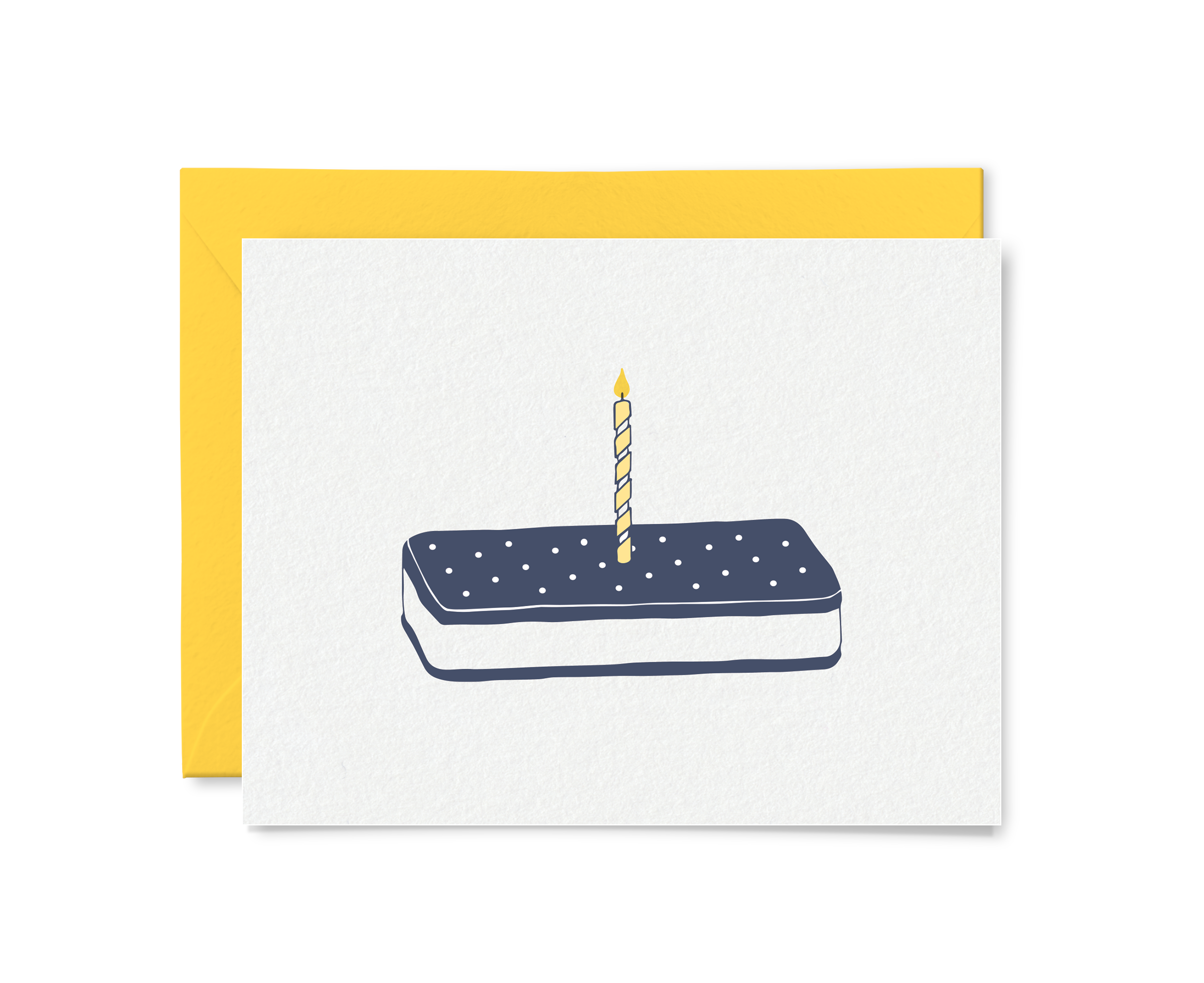 Ice Cream Sandwich Birthday Card