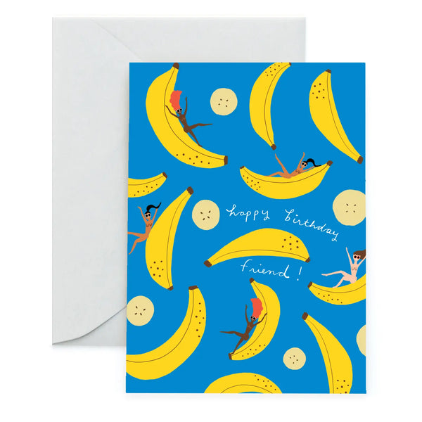 Banana Party Bday Card