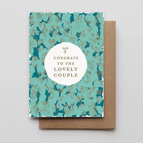 Lovely Couple Flowers Card