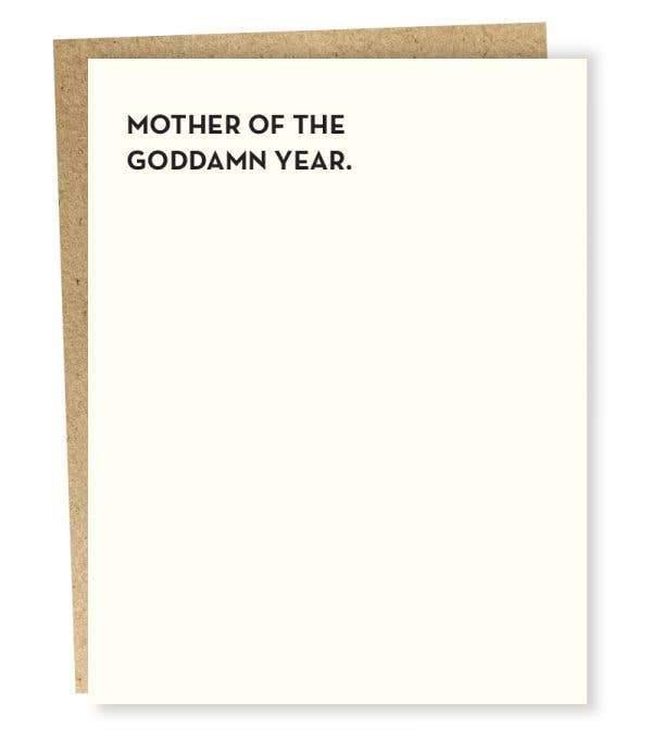Mother Of The Year Card - DIGS