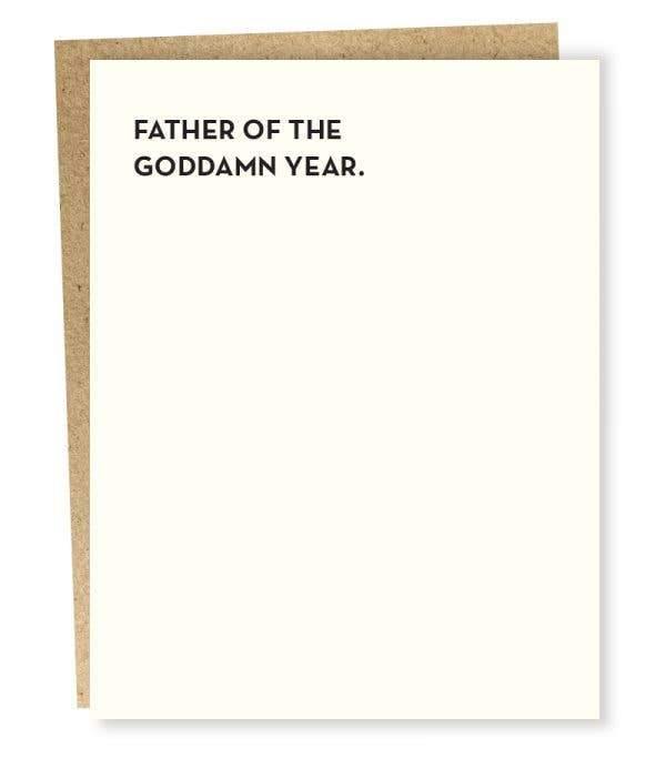 Father Of The Year Card - DIGS