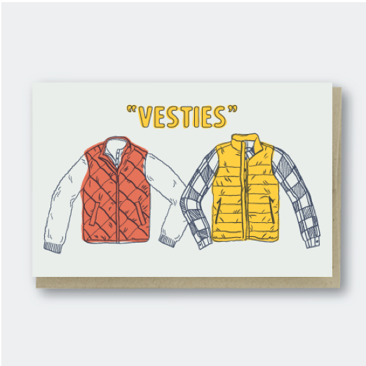 Vesties Besties Card