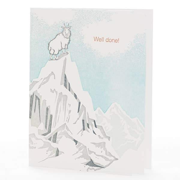 Mountain Goat Well Done Card - DIGS