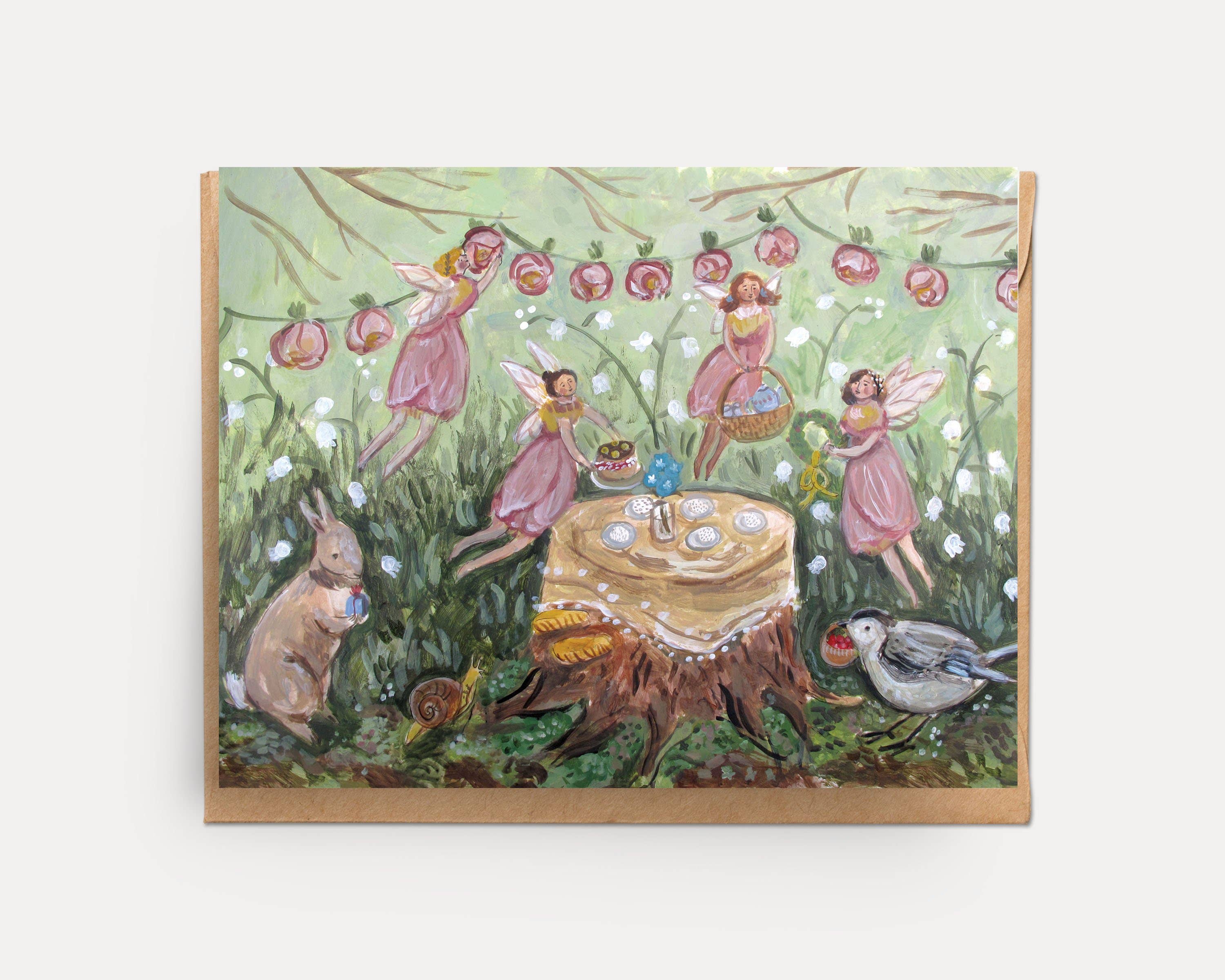 Fairy Tea Birthday Card