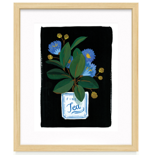 The Rubber Plant Art Print