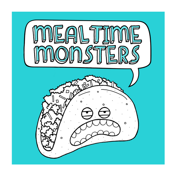 Mealtime Monsters Coloring Book - DIGS