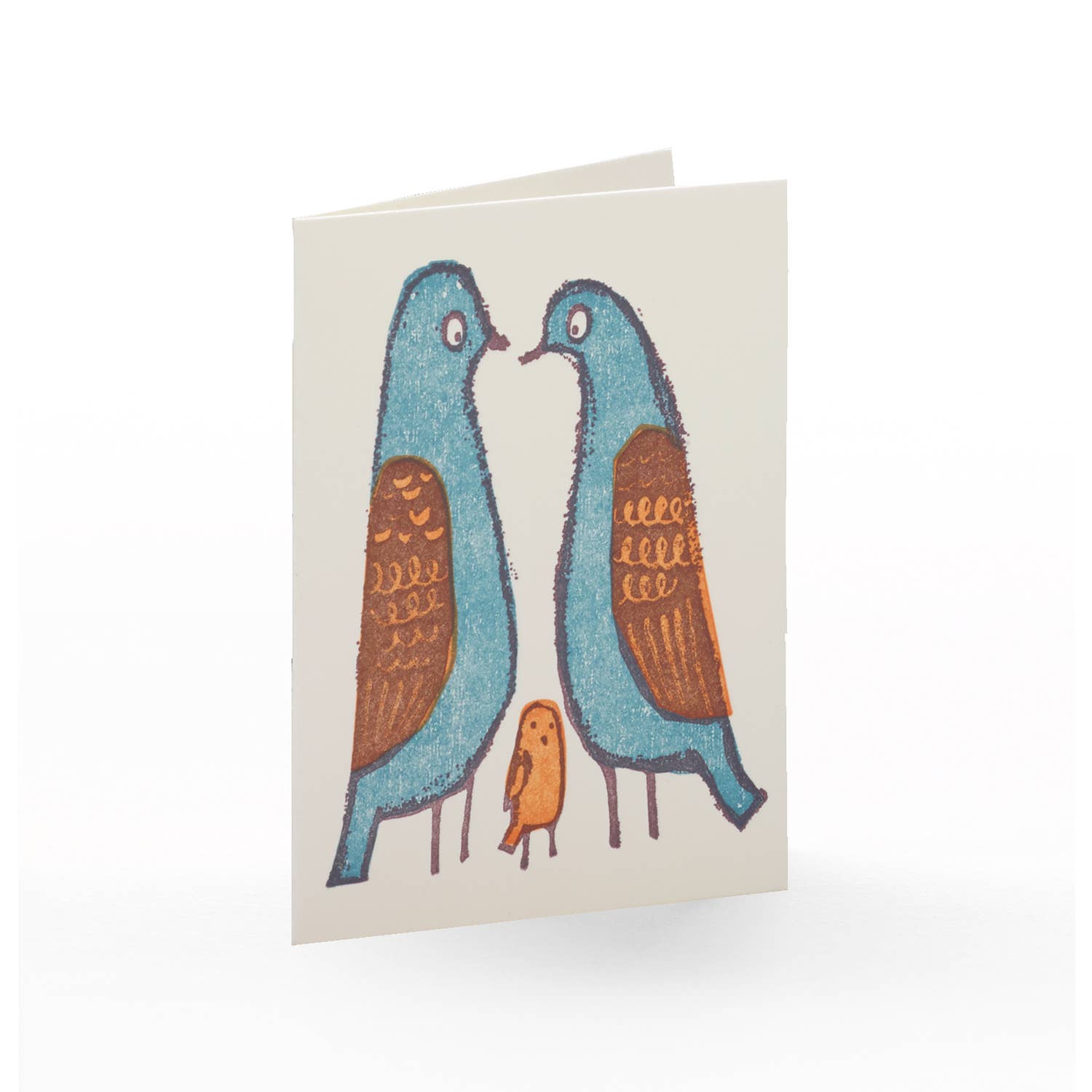 Mini Card - Three Birds