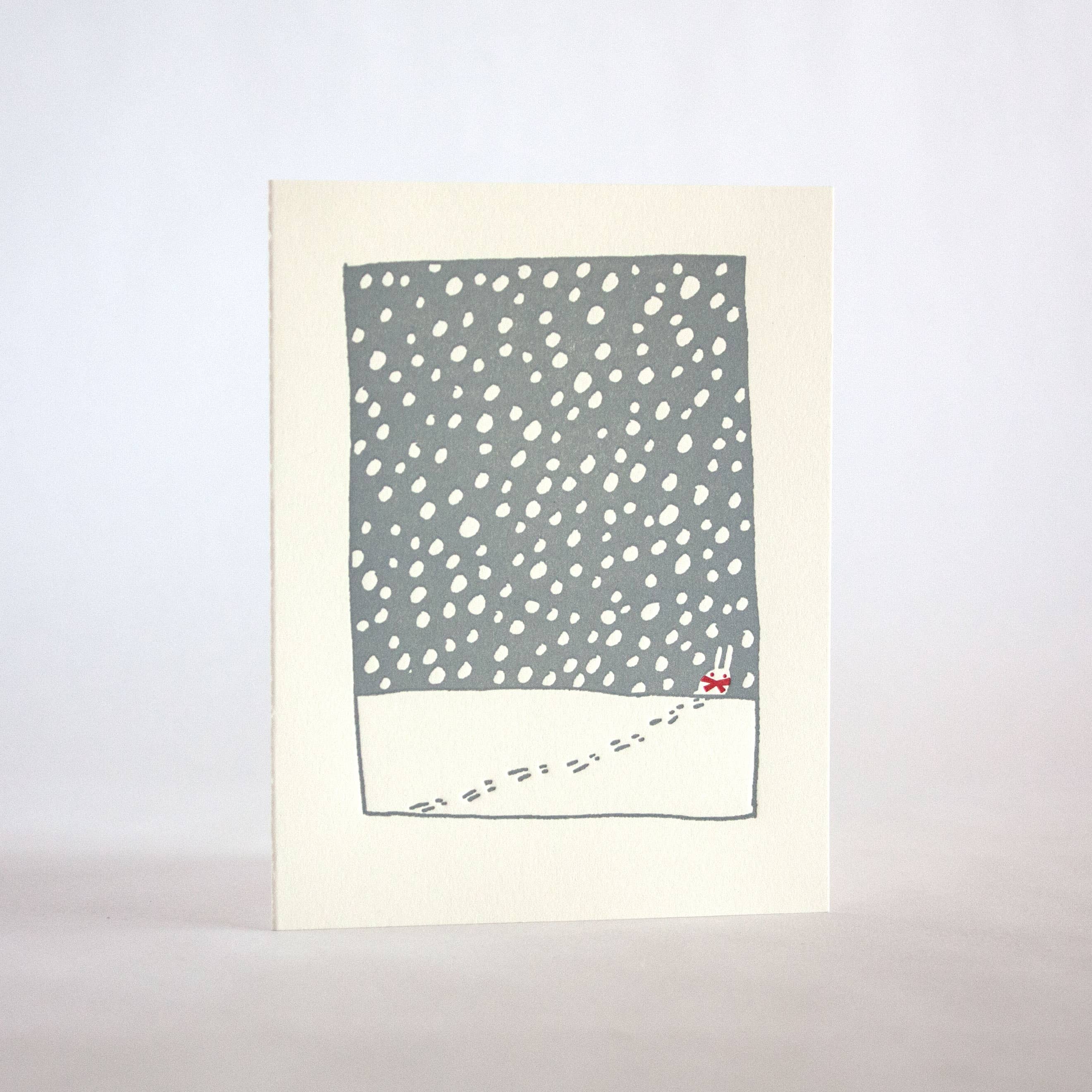 Snow Bunny Card Boxed Set
