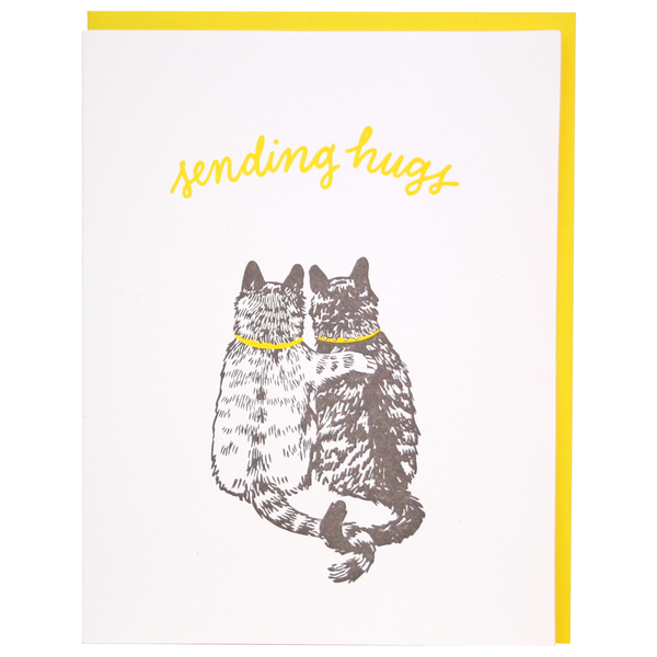 Cat Hugs Card - DIGS