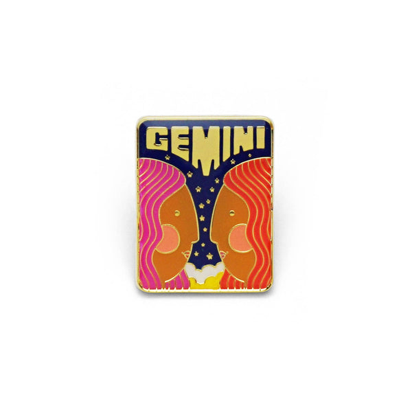 Gemini Enamel Pin