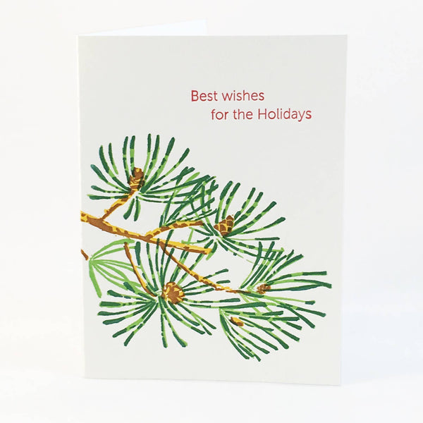 Scots Pine Holiday Note Card
