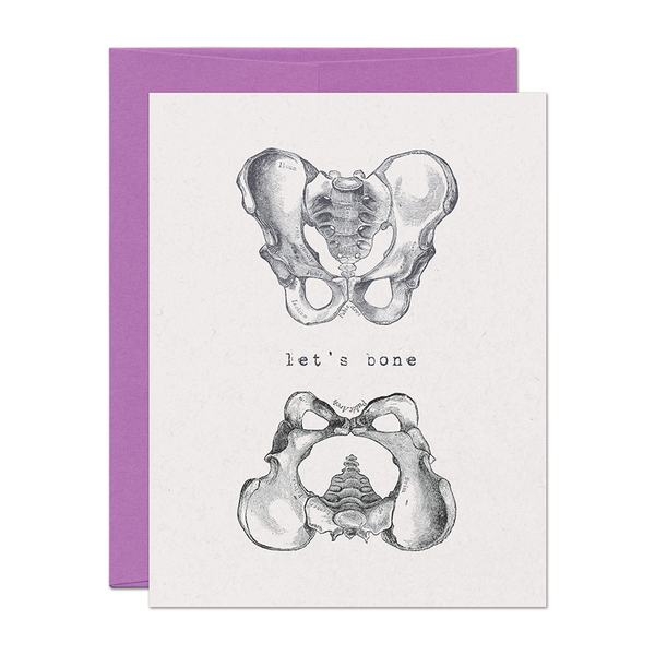 Let's Bone Love Card