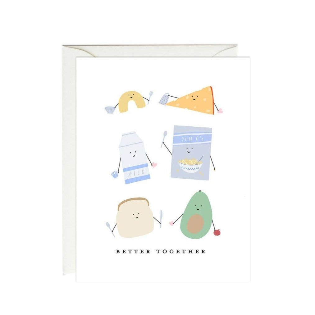 Foods Together Love Card