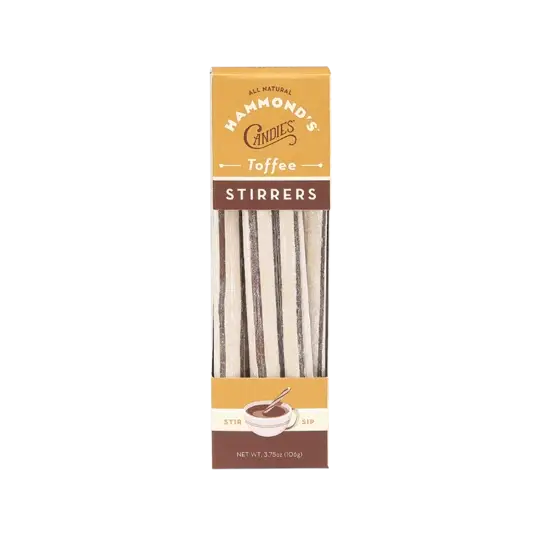 Cocoa Stirrers: Natural Toffee