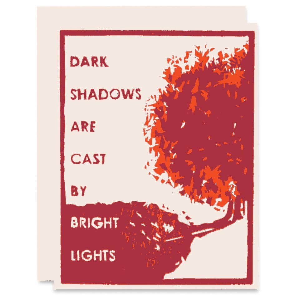Bright Lights Sympathy Card