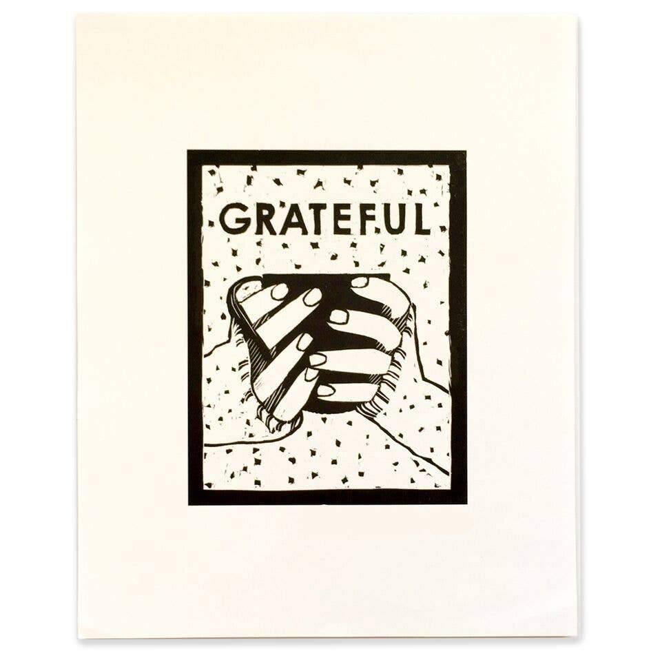 Grateful Cup Art Print - DIGS