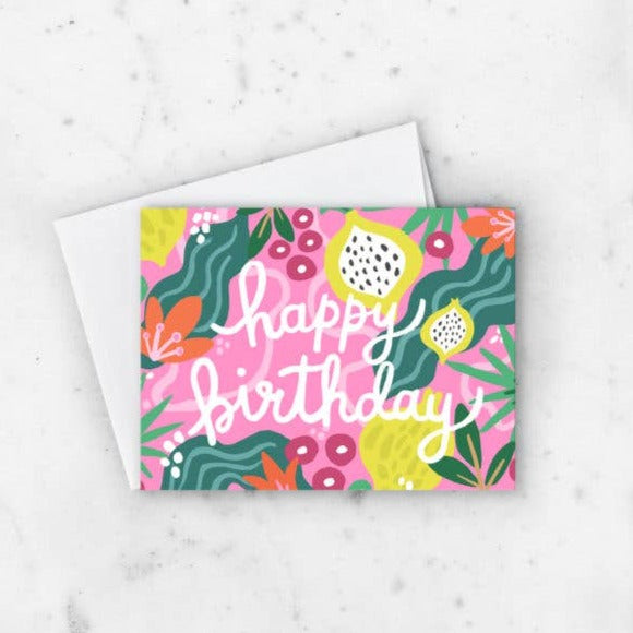 Fruity Birthday Card