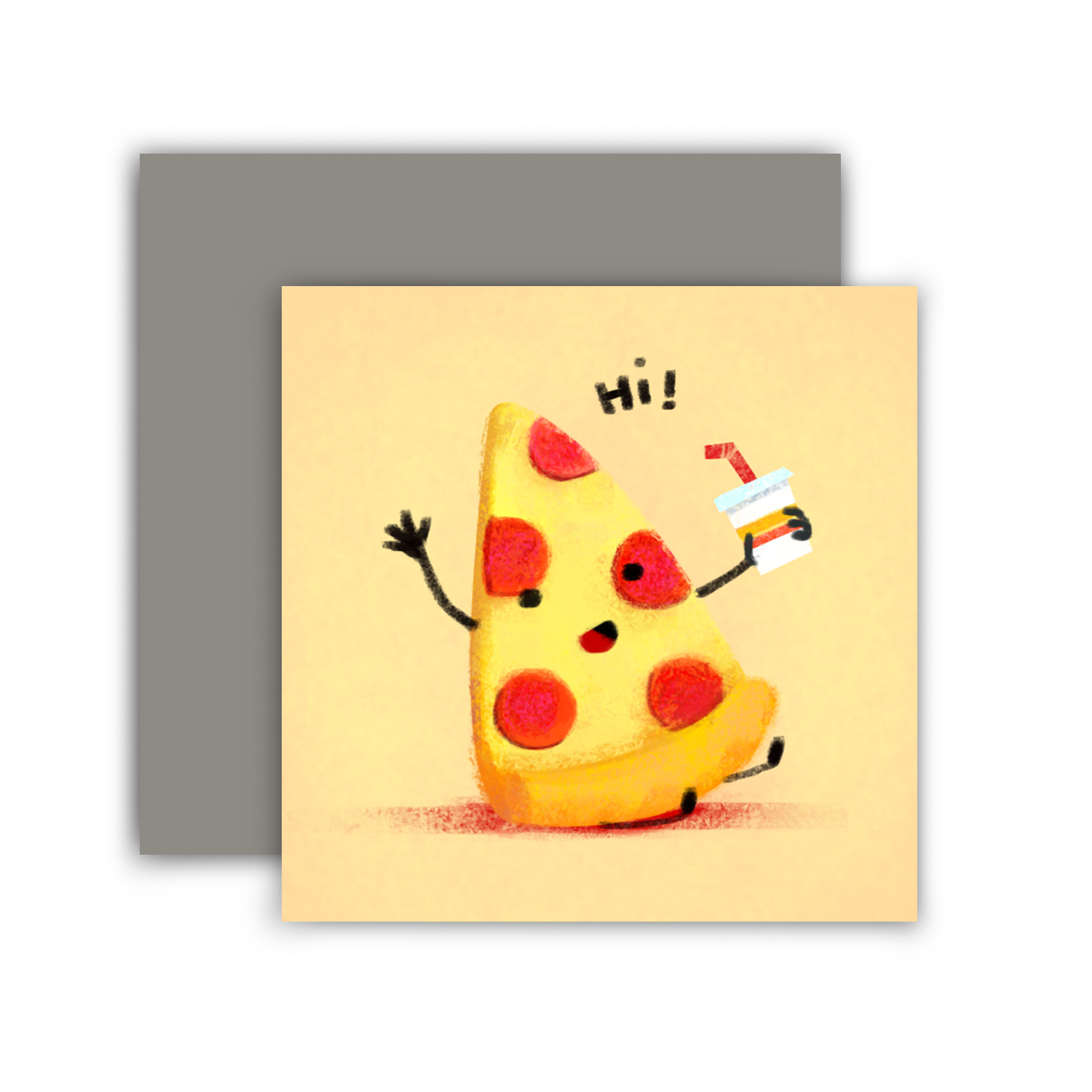 Hi Pizza Mini Card