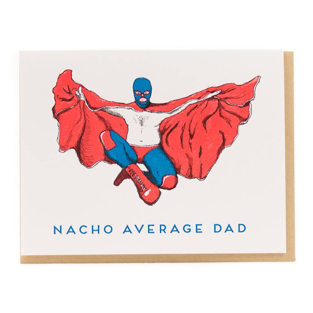 Nacho Average Dad Card