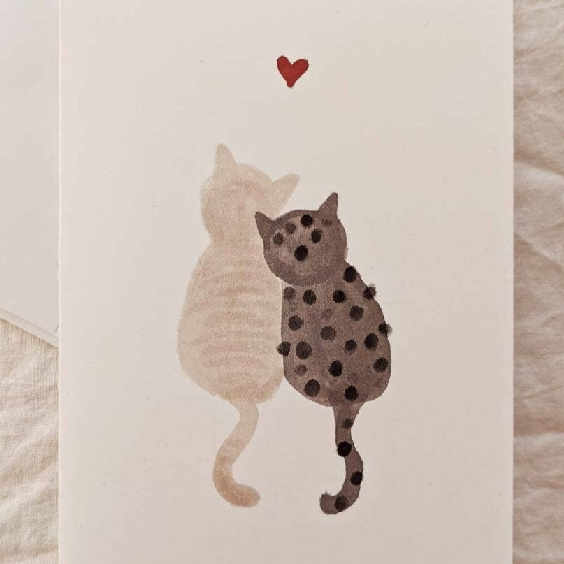 Purrfect Love Cats Card