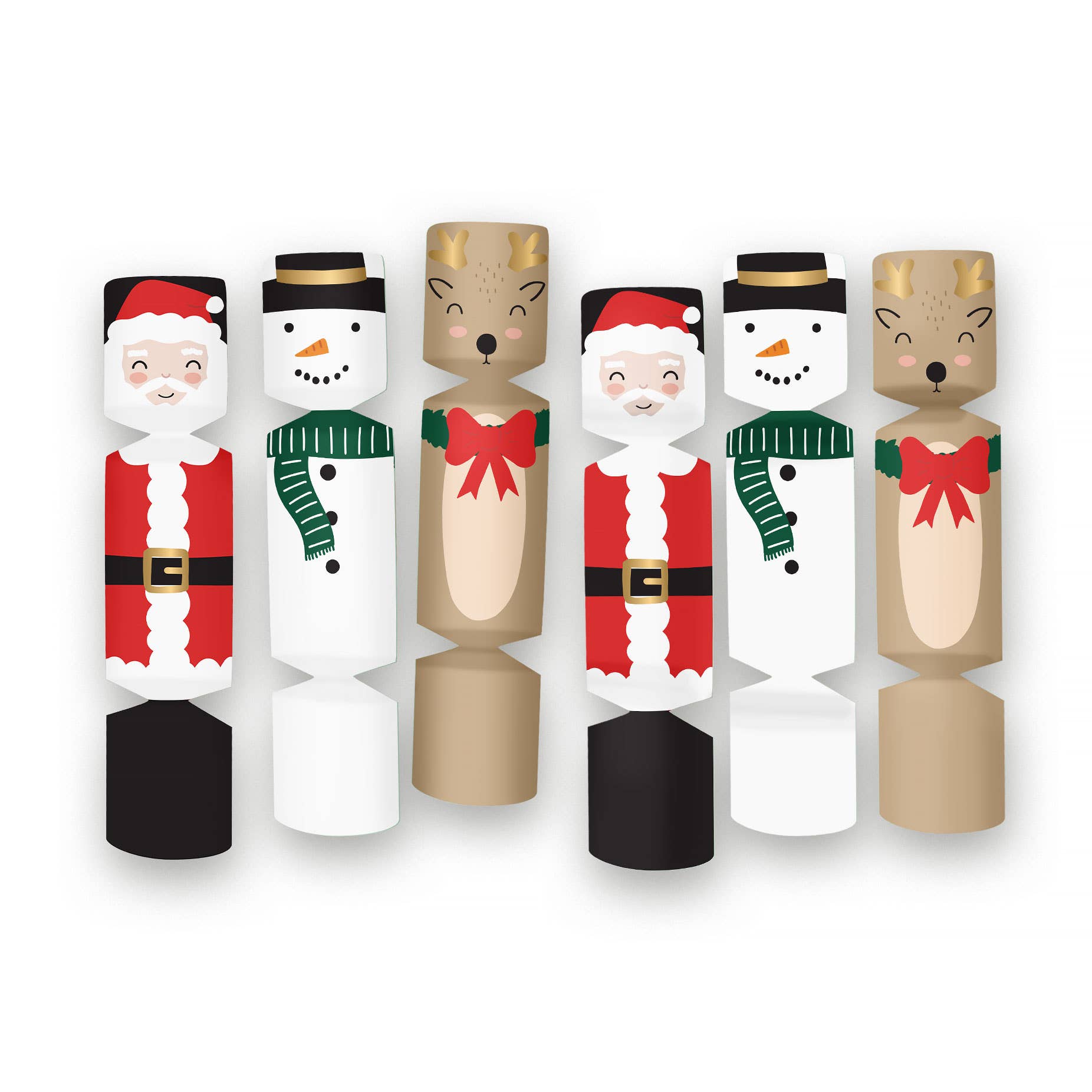 Holiday Character Crackers