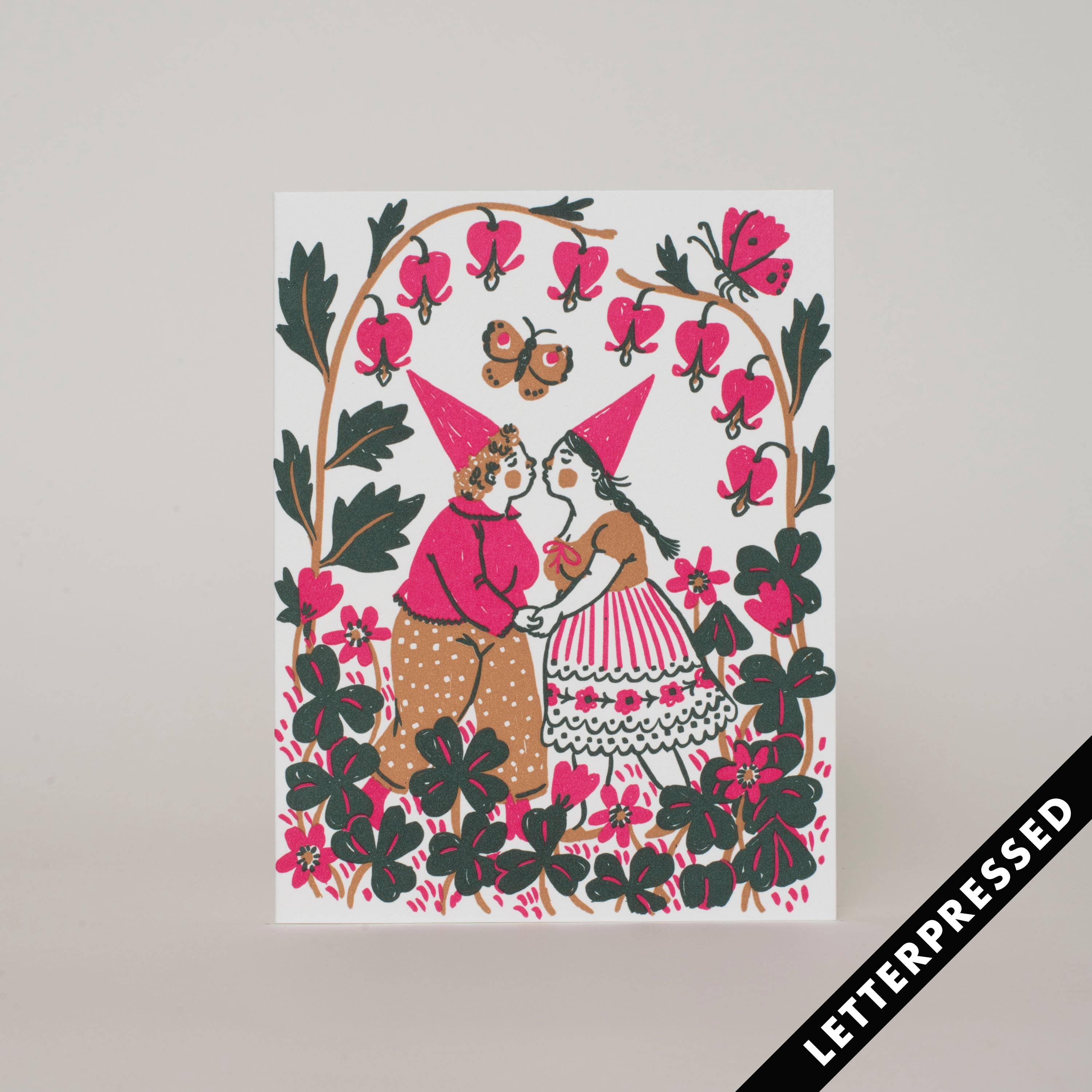 Kissing Butterflies Card