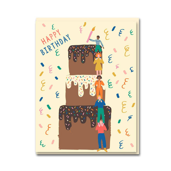 Cake Tower Card