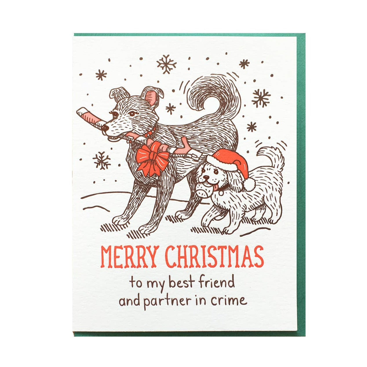 Christmas Card - Dogs