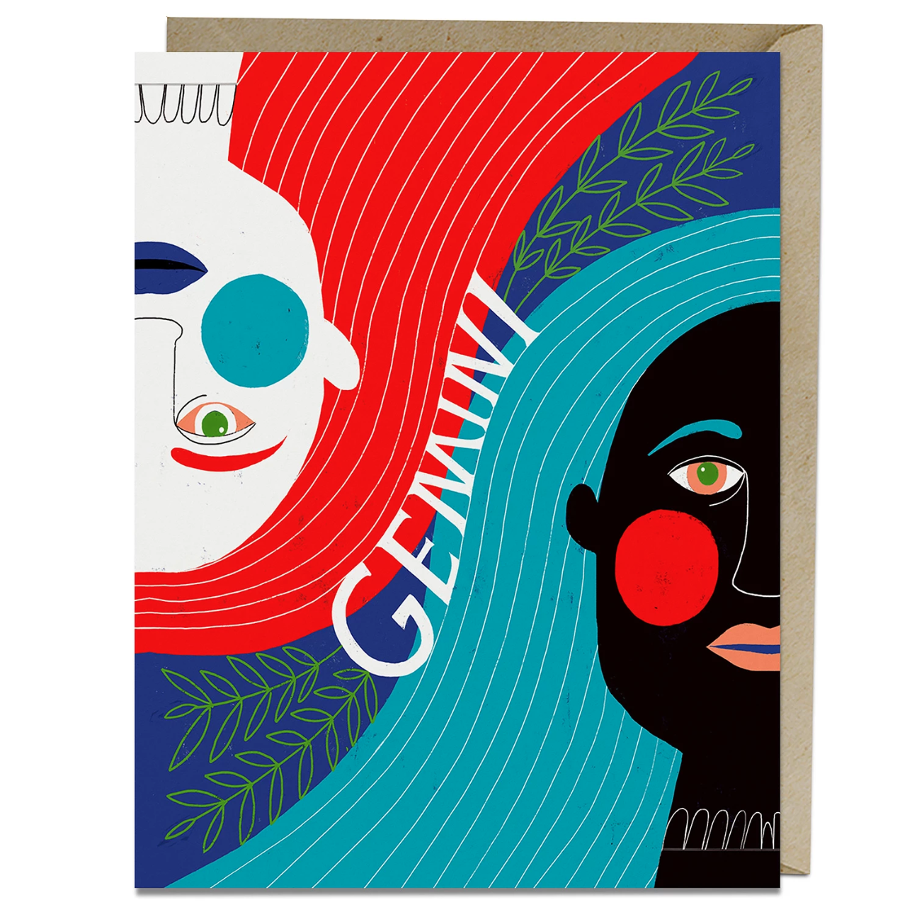 Lisa Congdon Gemini Card