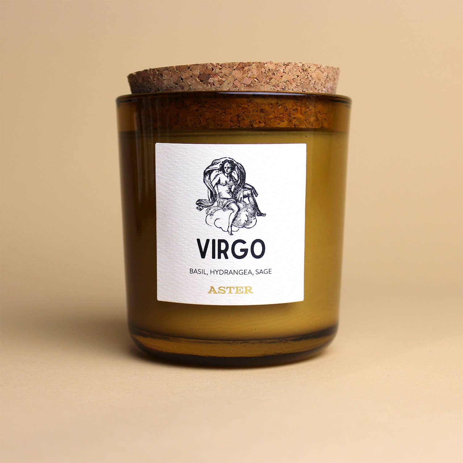 Virgo Zodiac Candle