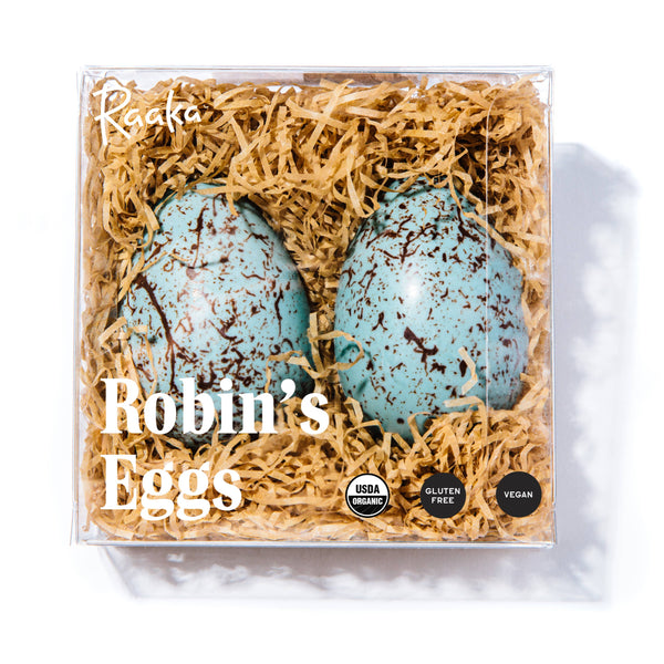 Vegan White Chocolate Robin's Eggs