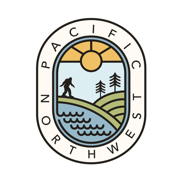 Pacific Northwest Bigfoot Sticker
