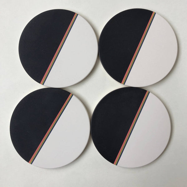 Dipped Absorbent Stone Coasters