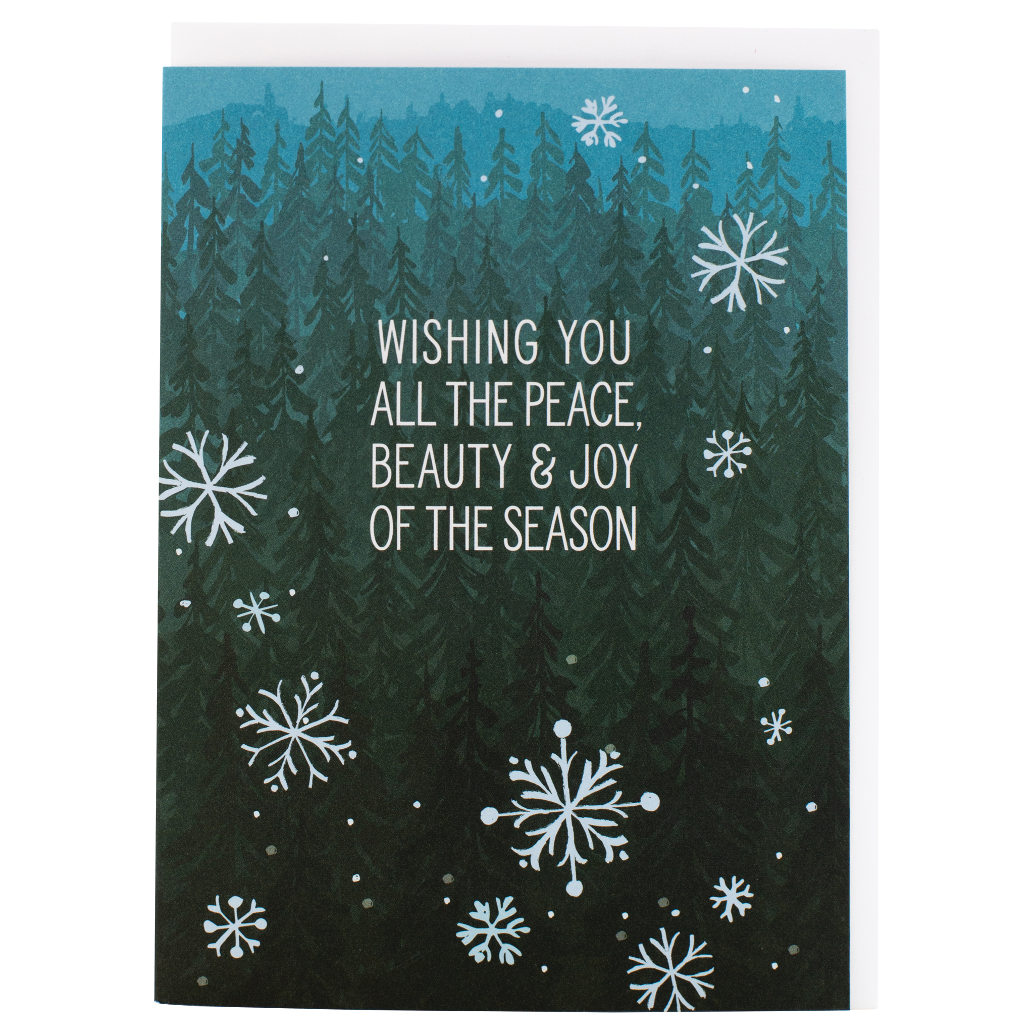 Pine Forest Holiday Card